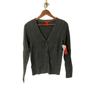 Red NWT Cotton Blend Cardigan